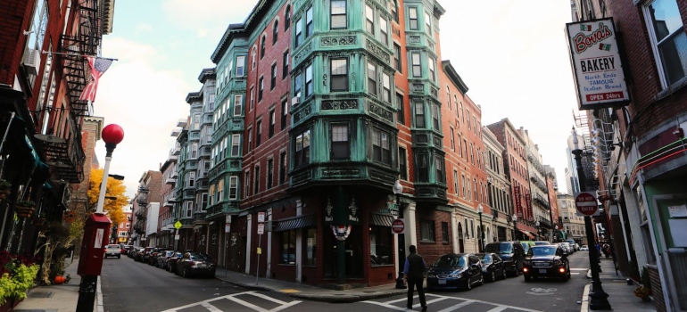 a building in Boston 