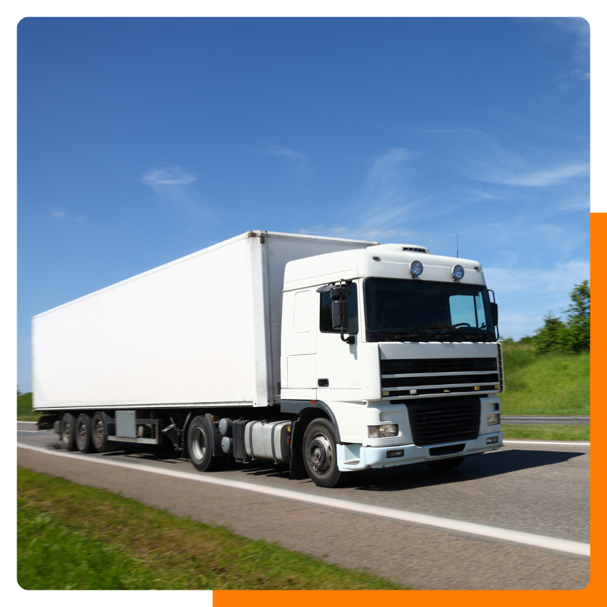 A large moving truck